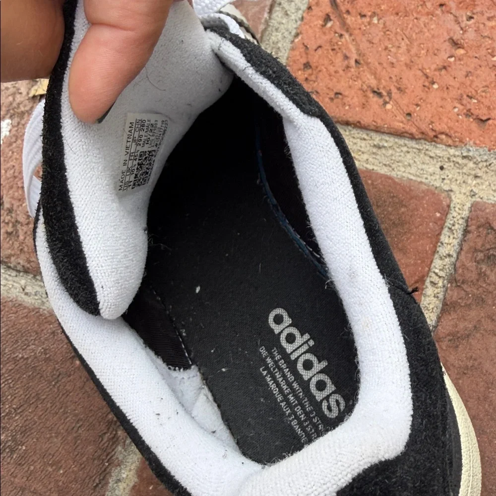 adidas Originals Campus sneakers in black and white. Men size 11 - Picture 15 of 15